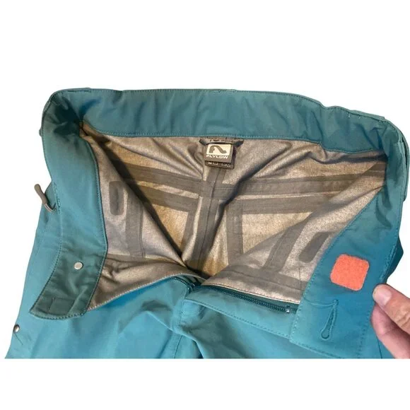 Flylow Bella Donna Shell Pant Women's Small Ski Snowboard Blue - Picture 8 of 15